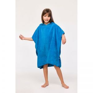Poncho 845 blauw