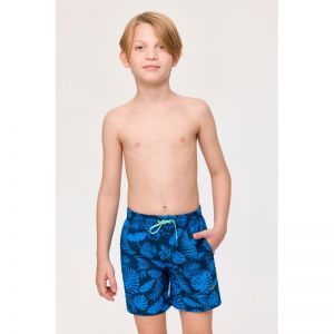 Jongens zwemshort 956 blauwe blad