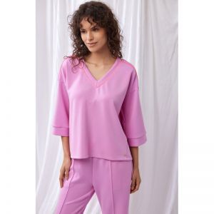 Dames set van top en broek 356 lila