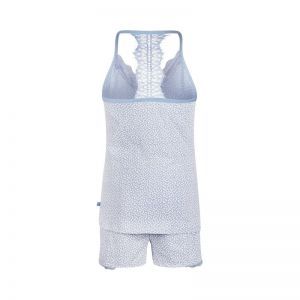 Women shortama Mid blue