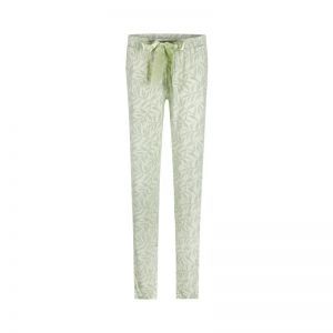 Damespyjama doorknoop Light green