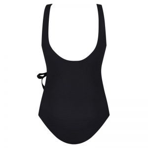 Swimsuit v-neck padded 090 black