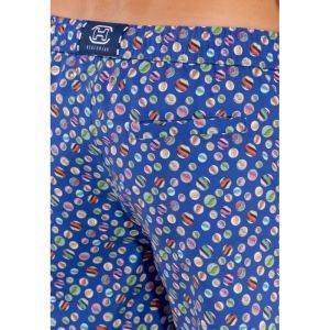 Beach boxer - Socoa I0RA Navy print