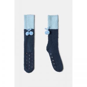 Sokken met antislip noppen 831 donkerblauw