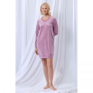 Slaapkleedje in velours 351 warm lila