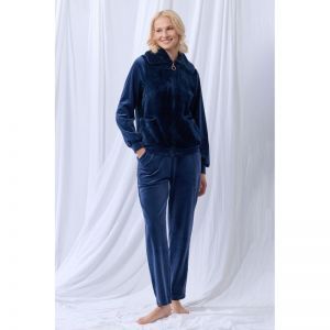 Dames homewear set 831 donkerblauw
