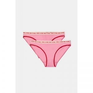 Woody x Kirilove slip 2-pack 404 roze