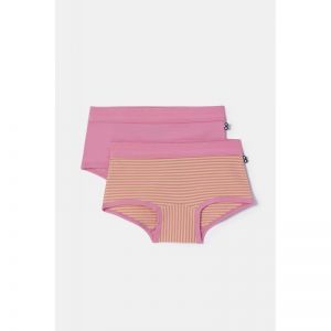 Meisjes slip, shorty 2-pack 015 set roze +
