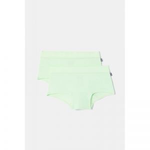 Meisjes slip, shorty 2-pack 760 groen