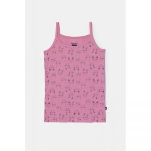 Meisjes singlet 923 roze katten