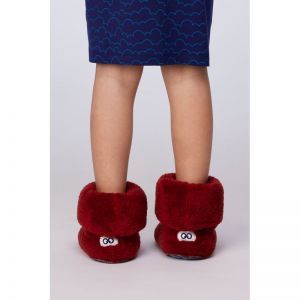 Pantoffels 495 donkerrood