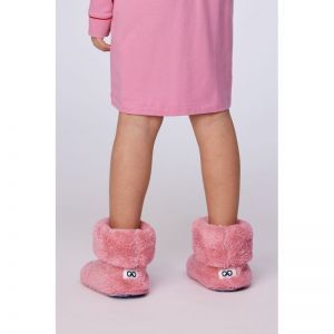 Pantoffels met oogjes 404 roze