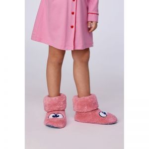 Pantoffels met oogjes 404 roze