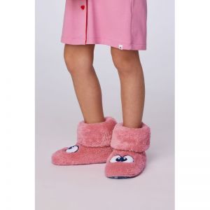 Pantoffels met oogjes 404 roze