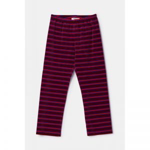 Meisjespyjama in velours 489 rood