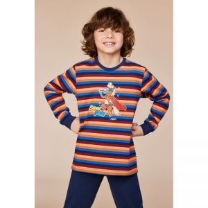 Jongenspyjama lange mouwen 913 multicolor