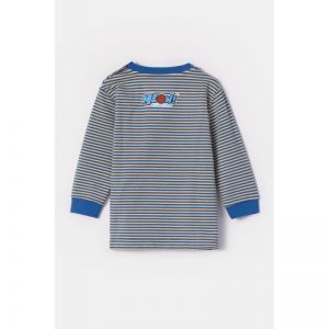 Baby pyjama, lange mouwen 925 blauw-gele