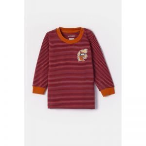 Baby pyjama, lange mouwen 936 rode streep