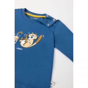 Baby jongenspyjama 879 donkerblauw