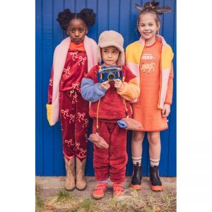 Homewear set 495 donkerrood