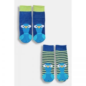 Sokken met antislip noppen, 2p 020 duif