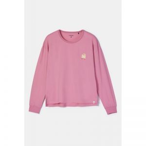 Damespyjama met lange mouwen 404 roze