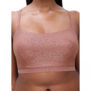 Soft Stretch Padded Bralette B17 Pink Leo Sh