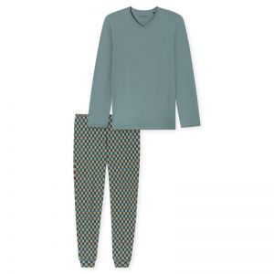 Herenpyjama lange mouwen 709 mineral