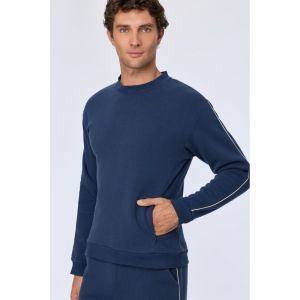 Heren Homewear set 831 donkerblauw