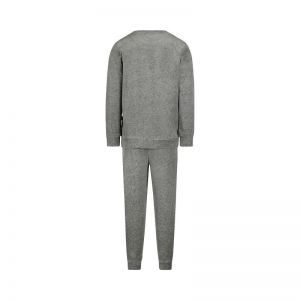 Boys velours set Grey