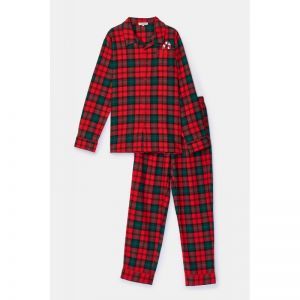 Kerstpyjama 996 rode ruit k