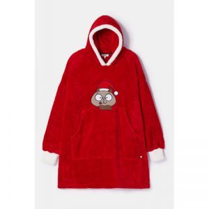 Oversized sweater kerst 407 rood