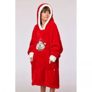 Oversized sweater kerst 407 rood