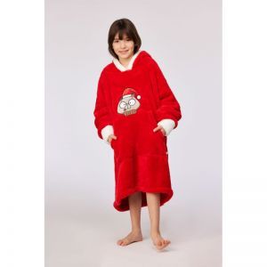 Oversized sweater kerst 407 rood