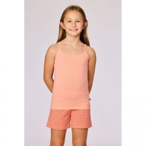 Meisjes singlet 506 perzikoranj