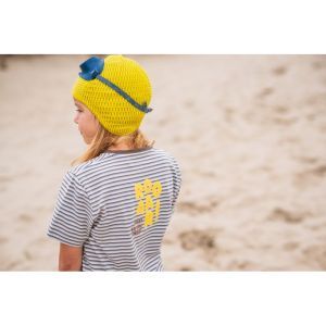 Jongenspyjama korte mouwen 907 bruin-blauw