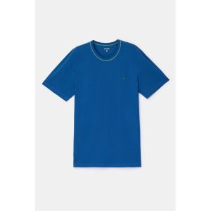 Herenpyjama korte mouwen 887 donkerblauw