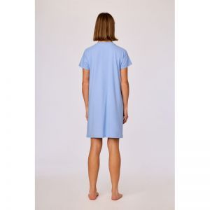 Slaapkleedje, korte mouwen 840 blauw