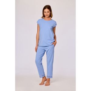 Damespyjama 840 blauw
