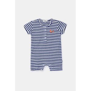 Unisex jumpsuit in badstof 921 marineblauw
