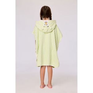 Badcape 919 groene stre
