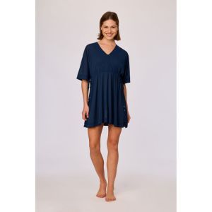 Strandkleedje 873 donkerblauw