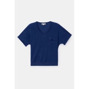 Setje in badstof 873 donkerblauw