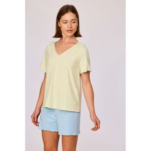 Dames pyjama korte mouwen 979 schelpjes f