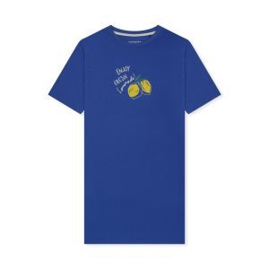Slaapkleed korte mouwen 819 royaalblauw