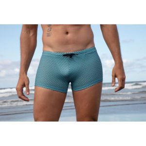 Swim Shorts - Cappuccino I0BI Blue print