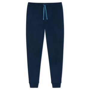 Herenpyjama lange mouwen 803 donkerblauw