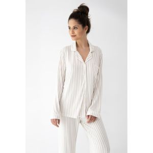 Pyjama Amani lange mouwen beige