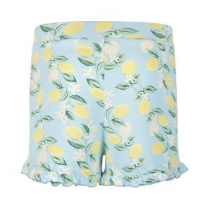 Damespyjama doorknoop Light blue