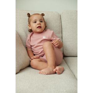Feetje pyjama korte mouwen Mauve